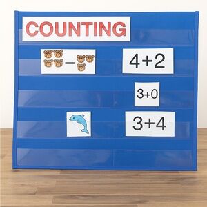 Table Top Numbers & Counting Pocket Chart